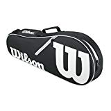 Wilson Advantage Ii - Raquetero, color negro/blanco, talla NS
