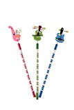 DISOK - LáPiz De Madera Divertido - Lapiceros, lápices baratos y Originales, Divertidos para Detalles de Bodas, Bautizos, Comuniones y Regalos de Cumpleaños para niños