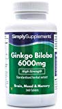 Mejores ginkgo biloba