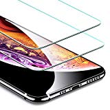 "ESR Protector Pantalla para iPhone XS/X [2 Piezas] [Kit de Instalación] [Garantía de por Vida] Cristal Templado 9H Dureza [3D Touch Compatible], Anti-Huella para Apple iPhone X/iPhone XS de 5.8"""