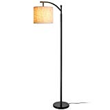 Zanflare Lámpara de pie para salón. Lámpara de pie con pantalla colgante, Lámpara para Dormitorio, Oficina, Lámpara de salón de larga duración?Bombilla E27 incluida?