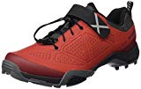 Shimano SHMT5OG430SR00, Zapatillas de Ciclismo de Carretera para Hombre, Rojo (Red), 43 EU