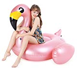 Jasonwell Flamenco Hinchable colchonetas Piscina Flotador Gigante Flamenco para Piscina Juguete Veraniego Inflable Juguete para Fiestas Playa de Piscina con Válvulas Rápidas para Niños y Adultos