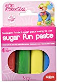 Dekora 424060 - Pack Fondant 4 Colores Básicos, 400 gr