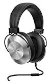 Pioneer SE-MS5T-S - Auriculares de tipo diadema (HiRes, power bass, micrófono, control de Smartphone), colo Plateado