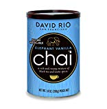David Rio Chai Mix, Elephant Vanilla, 14 Ounce / 398g - instantánea té Chai