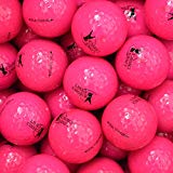 Links Choice - Lote de 12 pelotas de golf (de colores, recuperadas) rosa rosa