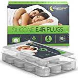 Tapones para los oídos SleepDreamz® (6 pares) - Tapones para los oídos para dormir diseñados para proteger contra de los ronquidos y otros sonidos fuertes, para que pueda dormir mejor!