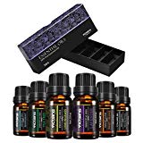VICTSING Aceites Esenciales para Humidificador perfumados de diferentes fragancias - juego de seis, 10ml cada botella