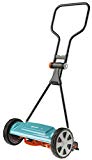GARDENA 4018-20 - Cortacésped helicoidal 400 Classic, cortacésped manual con un ancho de trabajo de 40 cm para una superficie de césped de hasta 200 m², cilindro de corte de acero de gran calidad