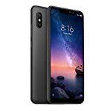 "Xiaomi Redmi Note 6 Pro Smartphone de 6.26"" (Dual SIM, 12 MP, 4 GB RAM, 64 GB Memoria), Negro"