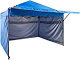 AmazonBasics - Carpa pop-up con paredes laterales, 3 x 3 m, azul