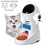 Sailnovo Dispensador Automático Comida Gatos Comederos Automáticos de Mascotas Para Perros y Gatos 4L