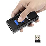 Eyoyo Inalámbrica Bluetooth portátil escáner lector código de barras Compatible con Windows, Android, iOS y funciona con teléfonos Android, tabletas u ordenadores