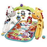 Fisher-Price Gimnasio crece conmigo, manta de juego para bebé (Mattel CCB70)