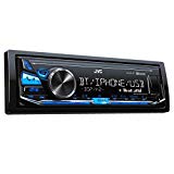 JVC KD-X341BT Bluetooth Negro Receptor Multimedia para Coche - Radio para Coche (4.0 Canales, FM,LW,MW, 87,5-108 MHz, 153-279 kHz, Mos-FET, 2 líneas)