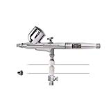 Gocheer Kit de Pistola Aerografo Doble Acción para Gravedad Aerografos Profesional
