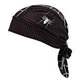 Lixada Bufanda Pirata de Respirable Secado Rápido Sombrero para Bicicleta Ciclo Deportes al Aire Libre (Negro 2)