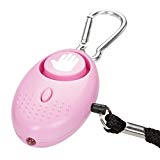 tiiwee Alarma Personal - 130dB Alarma de Pánico con la protección de antorcha Ð Seguridad contra violaciones - Defensa Personal