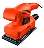 BLACK+DECKER KA300-QS - Lijadora orbital 135W, 11.000 RPM, diámetro órbita 2 mm
