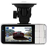 "Cewaal Grabador de Cámara Tacógrafo de Coche 2,7"" LCD 170° HD 1080P DVR Vehículo con el G-Sensor, Grabadora de Vídeo para Consola de Automóvil, en Ciclo de Bucle, Detección de Movimiento"