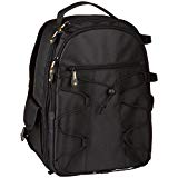 AmazonBasics - Mochila para cámara réflex y Accesorios, Color Negro