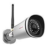 Foscam FI9800P - Cámara IP de vigilancia para Exterior, función p2p, 1 MP, 720p, WiFi, h264, Seguridad para el hogar