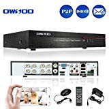 OWSOO 8CH DVR Full 960H/D1 Grabador de Video H.264 P2P Network CCTV Control Móvil Android/iOS Detección de Movimiento Alarma Email para Cámara Vigilancia