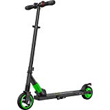 M MEGAWHEELS Scooter-Patinete electrico Adulto y niño, Ajustable la Altura, 5000 mAh, 23km/h.(Verde)