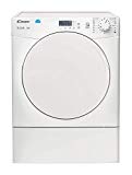 Candy CS V8LF-S - Secadora de evacuación 8Kgs, NFC, 15 Programas, puerta XXL, certificado Woolmark, clase C, color blanco