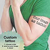 Tu imagen como tatuaje - Tatuaje temporal personalizado
