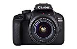 Canon EOS 4000D Camara Con Objetivo EF-S 18-55mm III, 18 MP, Negro