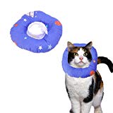 POPETPOP Conos de Recuperación para Mascotas, Collar Isabelino para Gatos, Collarines para Curar Heridas, 16-30cm (M, Caricatura de Univers)