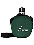Laken Cantimplora de Aluminio 1L con Funda de Neopreno Verde