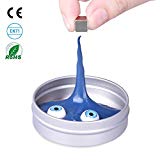 LEEHUR Arcilla y Plastilina Inteligente, Arcilla DIY Creativa, Plastilina Inteligente, DIY Juguetes Hechos a Mano para Niños y Adulto para Navidad (1# Plastilina magnética - Azul)
