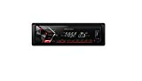 Pioneer MVH-S100UB - Radio de coche con entrada auxiliar y USB, RDS sintonizador, reproducción de MP3 WAV WMA FLAC través MOS-FET 4 x 50 W, Negro