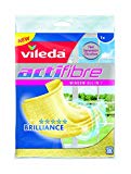 Vileda Actifibre Bayeta para Cristales, Gamuza, Amarillo, 0,7x18,5x25 cm