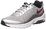Nike Air MAX Invigor, Zapatillas de Running para Hombre, Gris (Wolf Grey/Varsity Red/Black/White), 40.5 EU