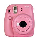 Fujifilm Instax Mini 9 - Cámara instantanea, solo cámara, Rosa Suave