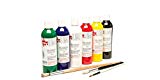 Scolaquip - Pintura para tela en colores surtidos, 6 x 150 ml