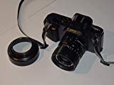 Canon T50 - Cámara réflex analógica (Incluye PHOTOBLITZ - Objetivo para Canon Zoom (35-70 mm, 1:3.5-4.5)