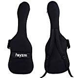 Rayzm funda para guitarra eléctrica, bolsa acolchada para guitarra eléctrica Strat y tele Style, dos correas acolchadas, asa de transporte,un amplio compartimento frontal