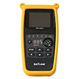 Buscador de satélites Digital Satlink WS-6933 HD DVB-S para Acampada + Aparato de medición EUDVB-S2 8PSK Sat