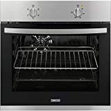 Zanussi ZOB20311XU HORNOS DE ENCASTRE, 53 litros, Negro, Acero Inoxidable