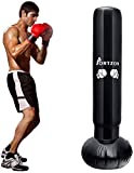 Sacos de Suelo, Saco de Boxeo de Boxeo Independiente, Saco de Boxeo de 160 cm, Bolsa de Pesas para Ejercicio físico Que Reduce la presión con una Bomba de Aire de pie Gratis para Adultos niños