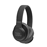 JBL LIVE 500BT - Auriculares Inalámbricos con Bluetooth, Asistente de voz integrado, Calidad de Sonido JBL y función TalkThru y AmbientAware, Hasta 30h de música, Color Negro, con Alexa integrada