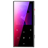 Walkercam M7, Reproductor de Música MP3, Botón Táctil, 8GB, Bluetooth 4.1, con Grabadora de Voz de un Botón, Radio FM, 30 Horas de Tiempo de Reproducción
