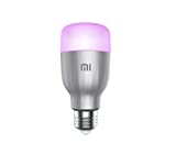 Xiaomi Bombilla de color Mi LED, WiFi (no requiere HUB), compatible con Google Home, Alexa y Apple HomeKit, E27, 10 W, 800 lm