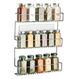 BNGXR Mensola Cucina Bagno o Cucina Portaspezie in Metallo da Parete per Corridoio 2 Portaspezie Cucina con 5 Gancio Mensola per Spezie BNGXR Mensola Cucina Bagno o Cucina Portaspezie in Metallo da Parete per Corridoio 2 Portaspezie Cucina con 5 Gancio Mensola per Spezie